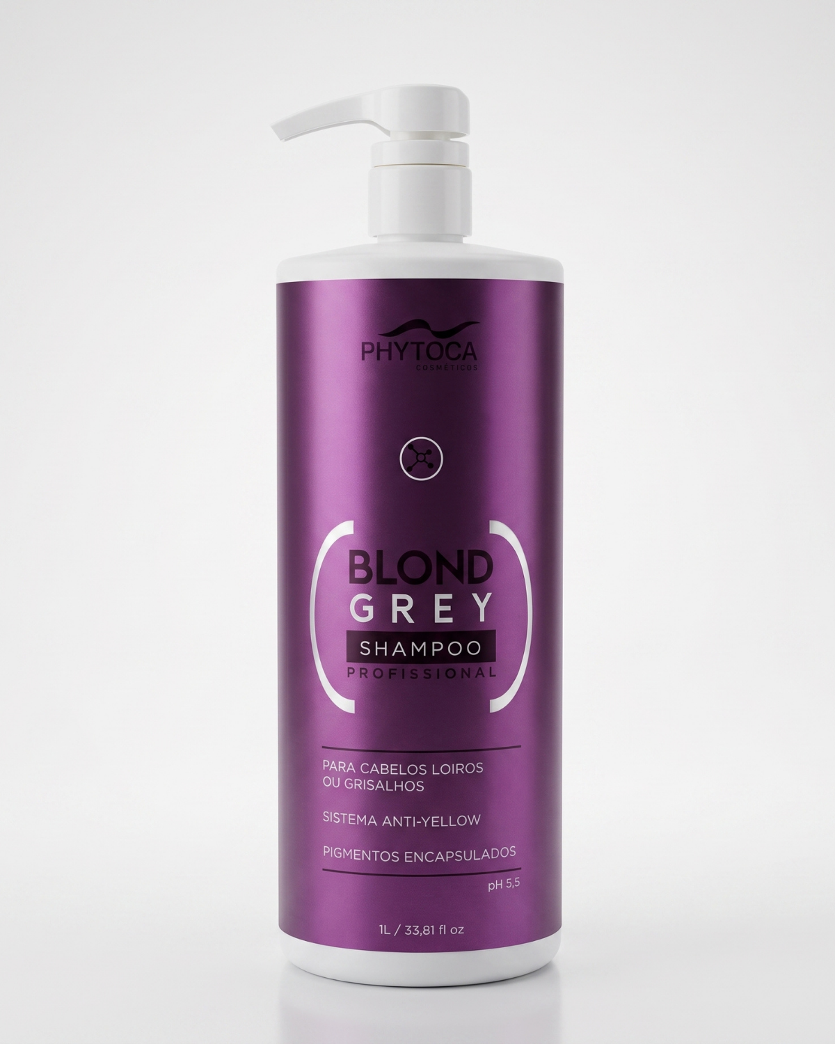Blond Grey Shampoo — aplicação